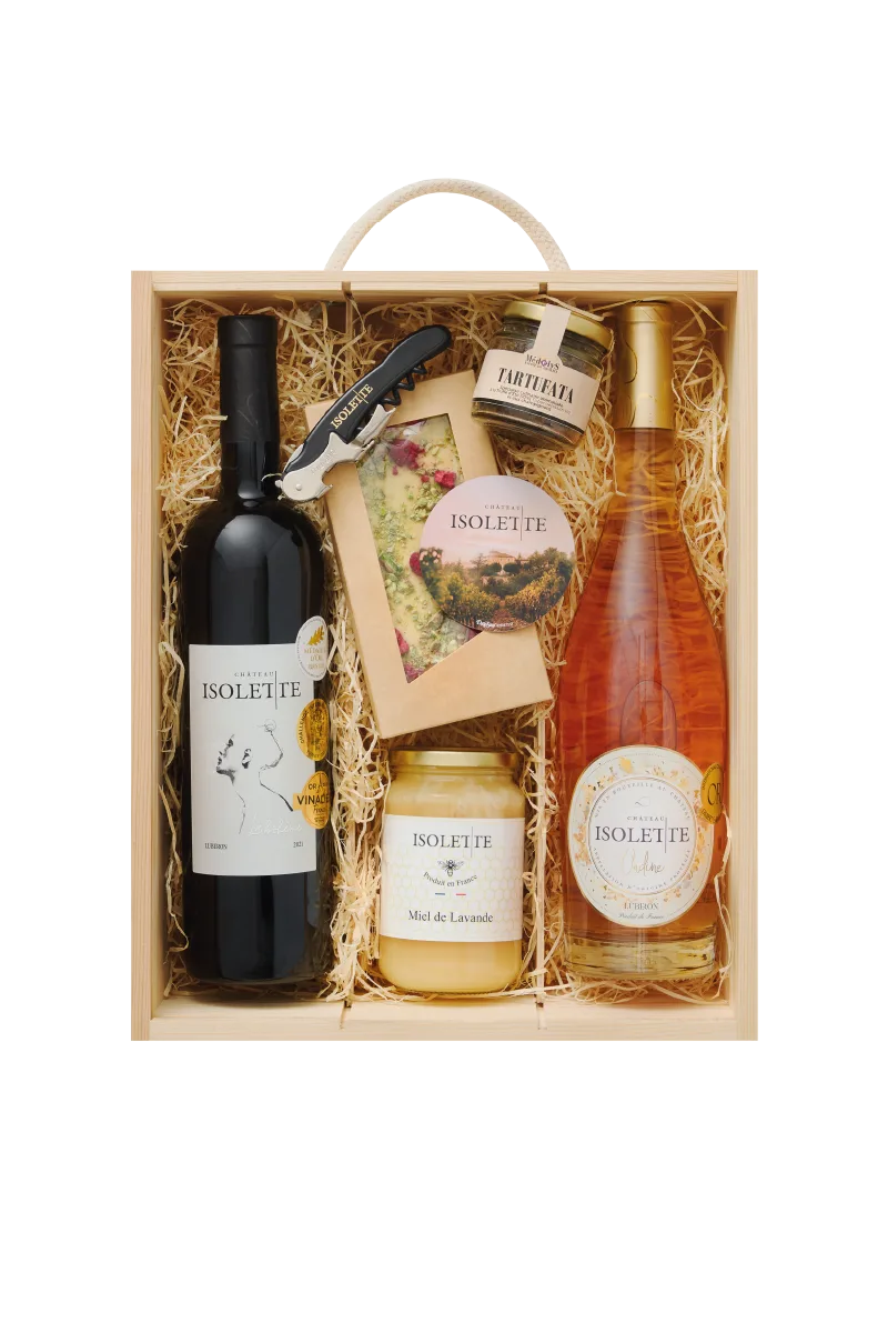 Zestaw Elegance Signature I Sklep z winem Château Isolette