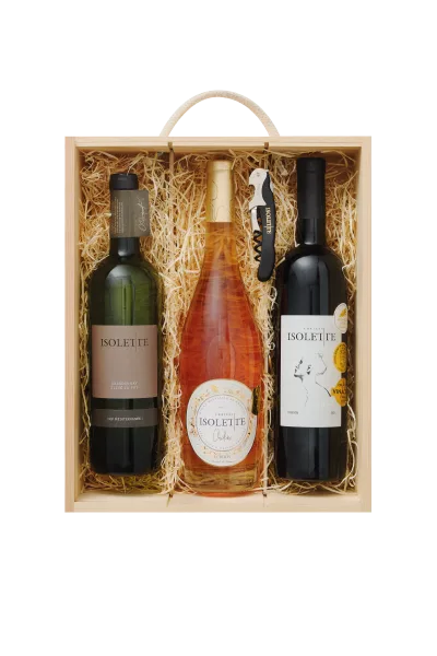 Zestaw Elegance Trio I Sklep z winem Château Isolette